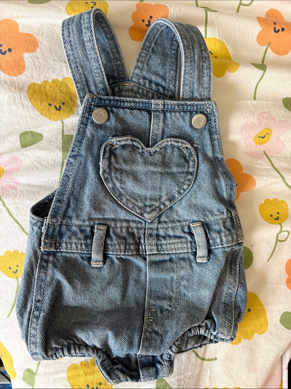 Old Navy Light Blue Baby Denim Overalls
